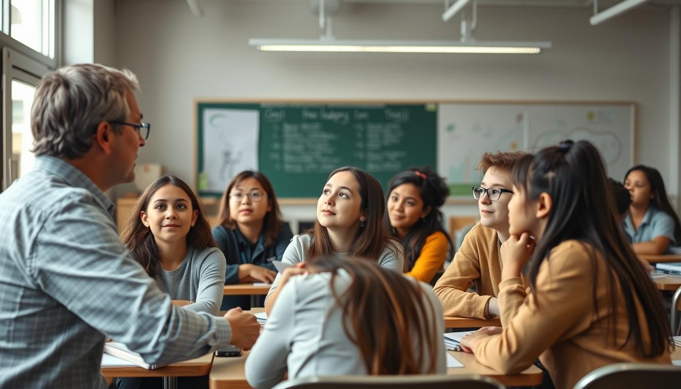 Student preparing for exams with study materials
